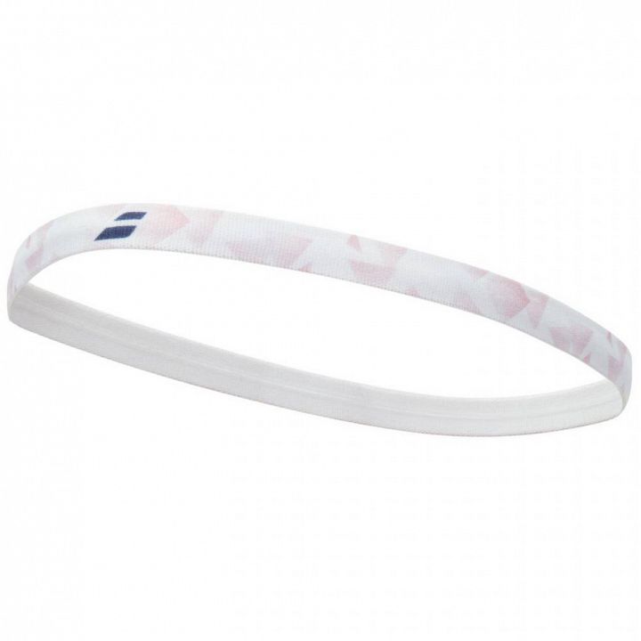 Babolat Elastic Women's Headband Pink / Navy x6